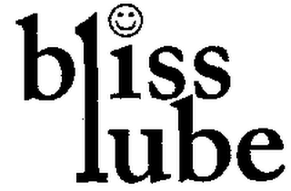 BLISS LUBE logo