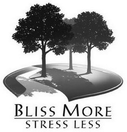 BLISS MORE STRESS LESS logo