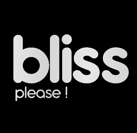 BLISS PLEASE! logo