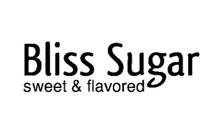 BLISS SUGAR SWEET & FLAVORED logo
