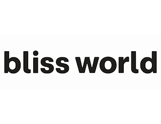 BLISS WORLD logo
