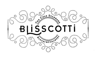 BLISSCOTTI THE COLD STANDARD BAKERY & CREAMERY logo