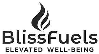 BLISSFUELS ELEVATED WELL-BEING logo