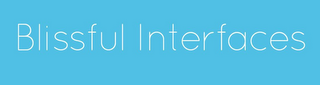 BLISSFUL INTERFACES logo