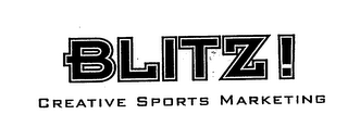 BLITZ! CREATIVE SPORTS MARKETING logo