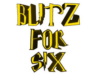 BLITZ FOR SIX logo