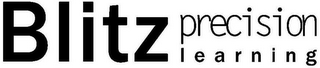 BLITZ PRECISION LEARNING logo