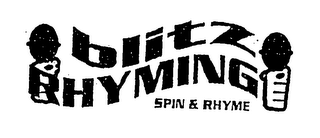BLITZ RHYMING SPIN & RHYME logo