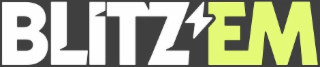BLITZ'EM logo