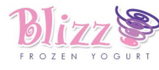 BLIZZ FROZEN YOGURT logo