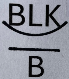 BLK  B logo