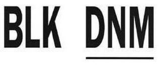 BLK DNM logo