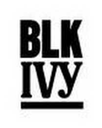 BLK IVY logo