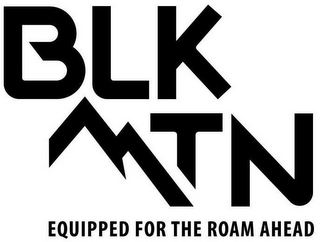 BLK MTN EQUIPPED FOR THE ROAM AHEAD logo