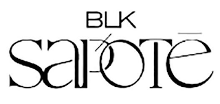 BLK SAPOTE logo