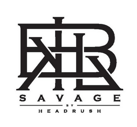 BLK SAVAGE BY HEADRUSH logo