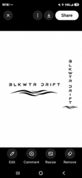 BLKWTR DRIFT logo