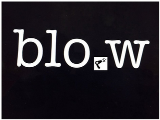 BLO. W logo