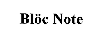 BLOC NOTE logo