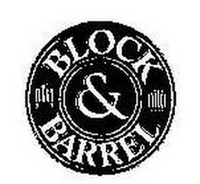 BLOCK & BARREL logo