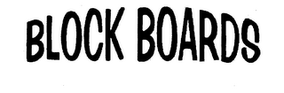 BLOCK BOARDS logo