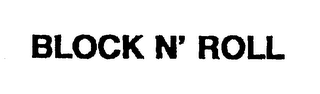 BLOCK N' ROLL logo