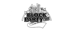 BLOCK PARTY BLOCKBUSTER ENTERTAINMENT logo