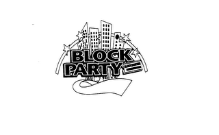 BLOCK PARTY BLOCKBUSTER ENTERTAINMENT logo