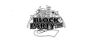 BLOCK PARTY BLOCKBUSTER ENTERTAINMENT logo