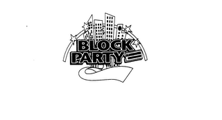 BLOCK PARTY BLOCKBUSTER ENTERTAINMENT logo