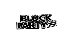 BLOCK PARTY BLOCKBUSTER ENTERTAINMENT logo