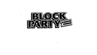 BLOCK PARTY BLOCKBUSTER ENTERTAINMENT logo