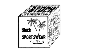 BLOCK SPORTSWEAR MADE IN CALIFORNIA logo