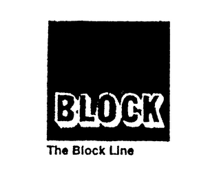 BLOCK THE BLOCK LINE logo