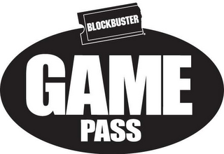 BLOCKBUSTER GAME PASS logo
