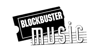BLOCKBUSTER MUSIC logo