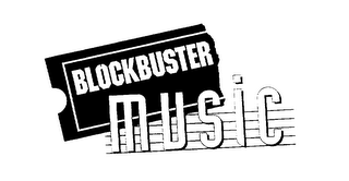 BLOCKBUSTER MUSIC logo