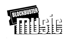BLOCKBUSTER MUSIC logo