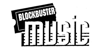 BLOCKBUSTER MUSIC logo
