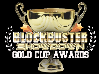 BLOCKBUSTER SHOWDOWN GOLD CUP AWARDS logo
