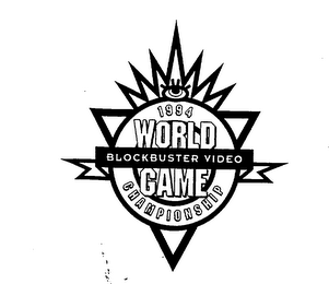 BLOCKBUSTER VIDEO 1994 WORLD GAME CHAMPIONSHIP logo
