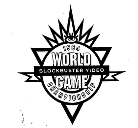 BLOCKBUSTER VIDEO 1994 WORLD GAME CHAMPIONSHIP logo