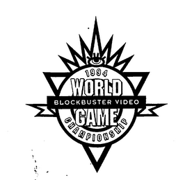 BLOCKBUSTER VIDEO 1994 WORLD GAME CHAMPIONSHIP logo