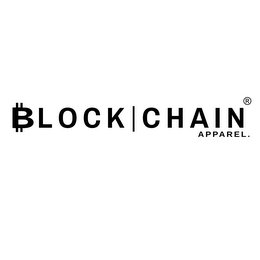BLOCKCHAIN APPAREL. logo