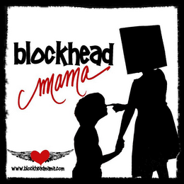 BLOCKHEAD MAMA WWW.BLOCKHEADMAMA.COM logo