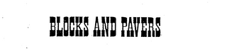 BLOCKS AND PAVERS logo
