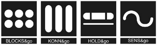 BLOCKS&GO KONN&GO HOLD&GO SENS&GO logo