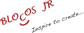 BLOCOS JR INSPIRE TO CREATE.... logo