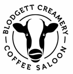 BLODGETT CREAMERY COFFEE SALOON logo