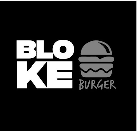 BLOKE BURGER logo